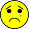 Sad/Depressed Emoticon - Not feeling very well