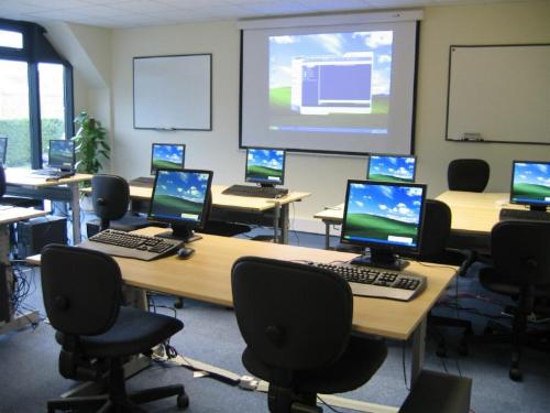 Classroom - A fully equipped IT training room