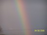 rainbow - This rainbow showed up on our first day of travel, telling us it was going to be a great trip.