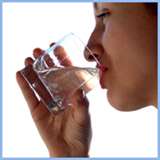 Drinking water - is something that I don't do often but I know I should for it's very good for the body.