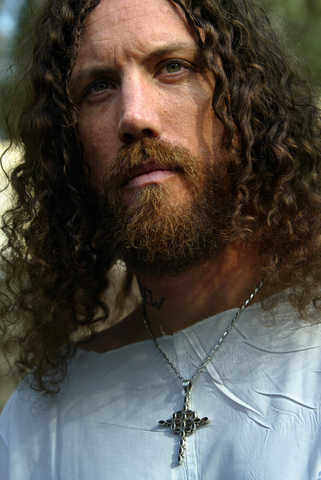 Brian Welch becomes Christian - Brian Welch was the former guitarist and founder of band Korn. He recieved Jesus Christ as his Saviour and he began a new life. He was baptized in the Jordan River in the same river Jesus was once baptized. This picture is from the baptism day.