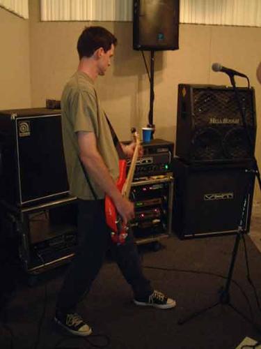 greg k in studio - offspring record an album