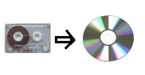 cassette to CD - Modern technologies allow us to have our audio cassettes to CD.