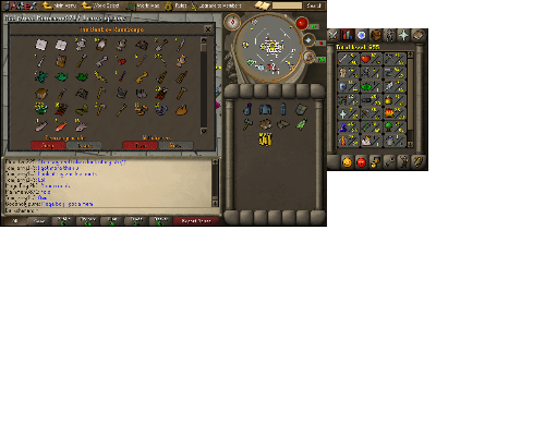 First Runescape Char - This was my very first runescape character that went through RSC and RS2, and he still sucks to this day! lol