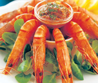 prawn - what a dilicious seafood! my best love-prawn