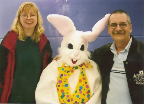 Happy Easter All! - Grandpa Bob and Grandma Debbie taken 3-16-2008 at the local WalMart.