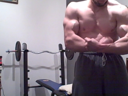 feb of 08. - flexing.