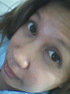 big eyes - i never realize i got big eyes.
