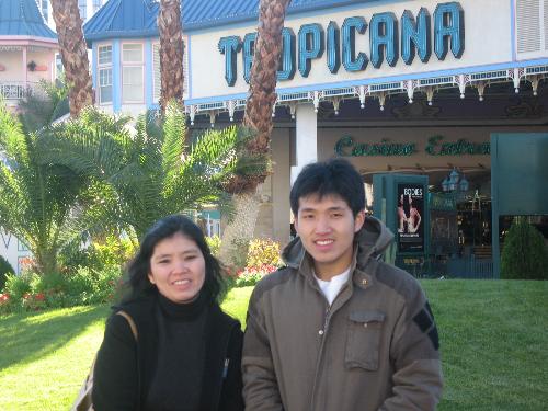 Me and my Mom - This was taken while we're on a 1 week vacation on the USA