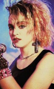 Madonna, circa 1982 - This is a photo of Madonna, circa 1982, who is my biggest 80&#039;s icon.