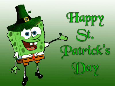 Happy St. Patrick's Day! - Spongebob Squarepants is Irish?