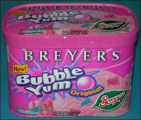 Bubble Gum Ice Cream - Oh the best bubble gum ice cream!