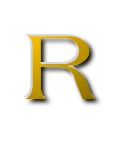 r - The capital letter R from alphabet.