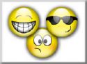 Smilies - Smilies- Little audibles composed of different emotions portrayed in small faces.