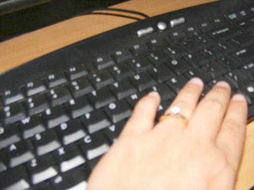 60 words per minute - It takes practice to type fast.