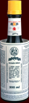 Angostura Bitters - This is a bottle of Angostura Bittes which is used to make Long Vodkas.  http://www.angostura.com/06_bitters.htm  [i}   ANGOSTURA® aromatic bitters is a highly concentrated food and beverage flavouring. Made from a secret formula, it is a unique blend of natural herbs and spices which is used to flavour a wide variety of foods and drinks.   The 'secret' was developed in 1824 by Dr. J.G.B. Siegert, a Surgeon General in Simon Bolivar's army in Venezuela. He used his aromatic bitters to improve appetite and digestive well-being of the soldiers. The word 'Angostura' came from the town of that name in Venezuela where Dr. Siegert was based.  Angostura aromatic bitters is a unique flavour enhancer for food preparation, beverages and deserts; just a few dashes can enhance the flavour of any dish.   It is not bitter when added to food & drink, but rather has the ability to marry flavours, bringing out the best in them without masking their taste.