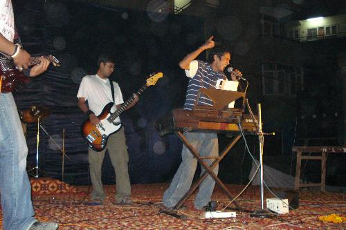 rock band - my first gig......