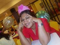 myself - Well im just clowning around during a student's bday party. Who said that a Registrar cant be wacky?