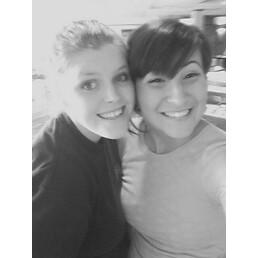 Esther and Me! - This was taken while I was at college! We went to school together! She is like my sister!