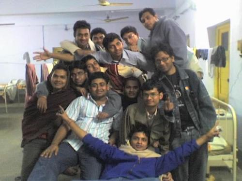 one fav moment - this is the pic when i passed out school n met the friends the nxt year at the exhibition