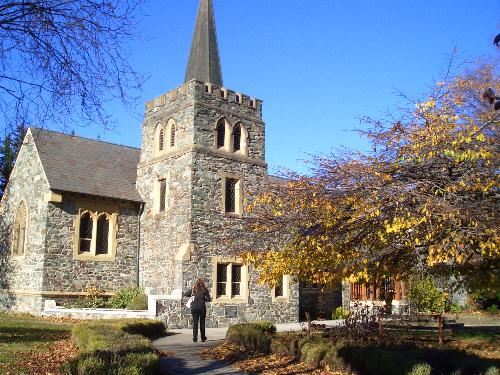 Nice Shot? (Church at Queenstown, New Zealand) - Nice church? =)