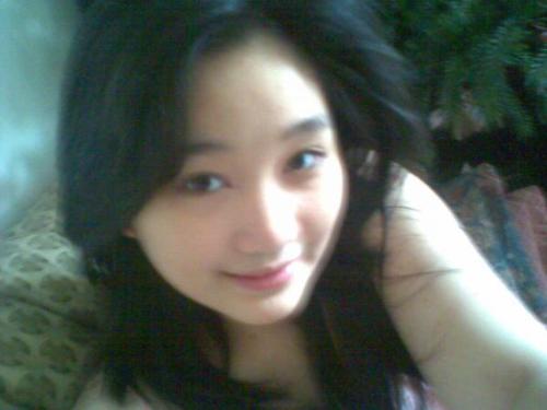 just woke up - =) haven't taken a bath yet. XD