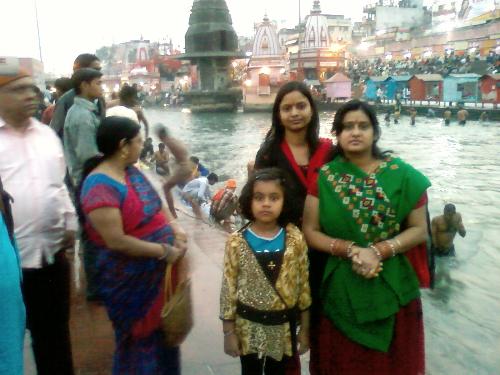 Har Ki Pauri - Mother Ganga at Har Ki Pauri in Haridwar.