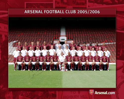 Arsenal 2005-2006 - Arsenal squad 2005-2006