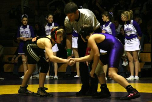 me - me wrestling