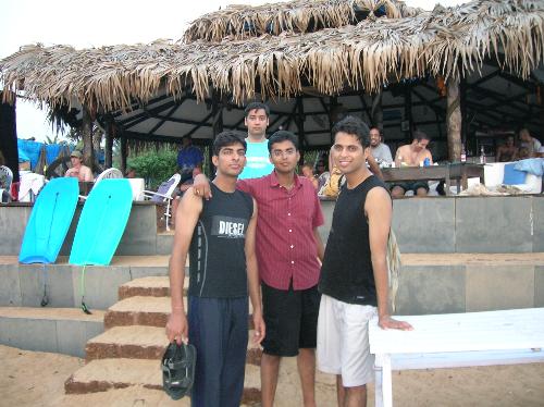 on the beach - In GOA