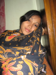 Maharani leaning - This photo was taken at my parent's house