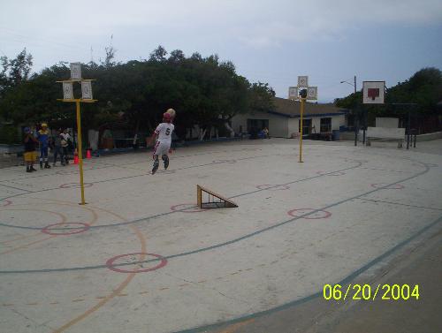 photo on ramp shot - I would like to discuss the ramp shot and explain about how it comes about what the players must do and when do they have a choice for a ramp shot.