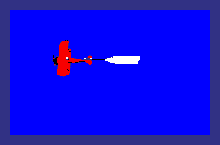cool animation - this is a plane that has cool on it