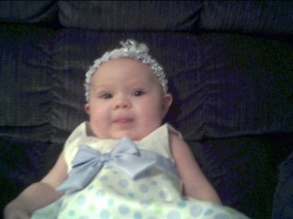 Cassidy for Easter - This is my precious grand daughter, taken on Easter Sunday!