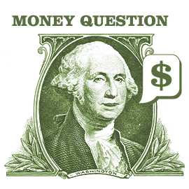 Questions about money! - Cute graphic about money questions.