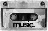 Cool casette thing - Cute little cassetes thing that was on one of my friends myspaces and I saved it because I thought it looked cool. I don't know if it will show up but the little reels spin. haha. Enjoy! =)