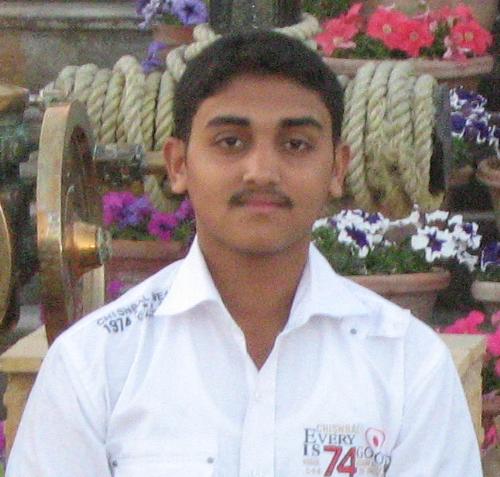 It's me - My photo outside a museum