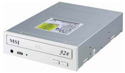 Disk Drive - computer hardware that holds and spins a magnetic or optical disk and reads and writes information on it