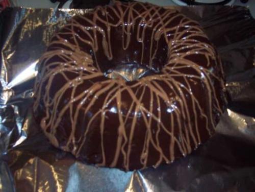 Chocolate and Orange Ring Cake - I baked this cake for christmas a couple of years back