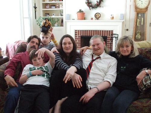 family photo - Family photo of some of my family members.