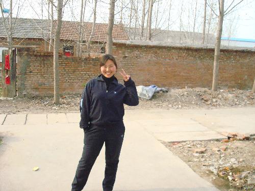 me -  i take it in front of my poor house