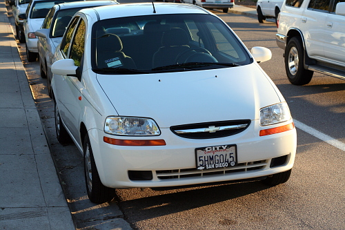 Photo of My Aveo - This is a photo of my latest car, a 2004 Chevy Aveo.