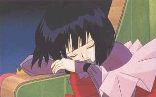 hotaru tomoe - hotaru sleeping