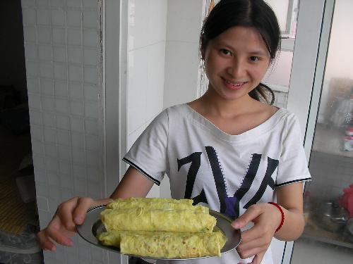 cooking - Chinese traditional egg dumplings