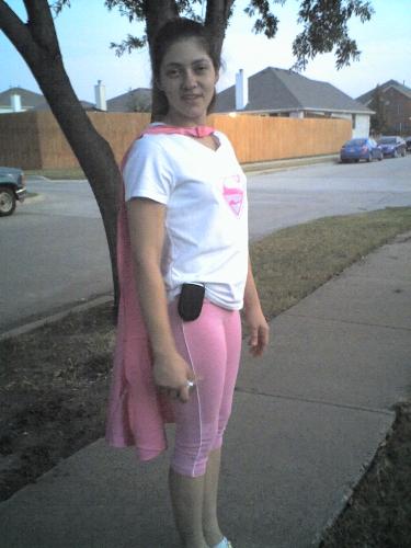 I am Supergirl! - This was halloween noght...my alter ego