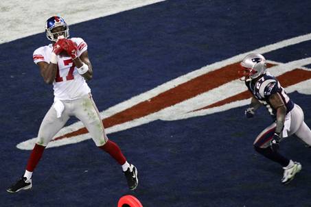 Plaxico wins Super Bowl XXII! - Plaxico Burress' touchdown catch in the final minutes of Super Bowl 42 sealed the New York Giants victory in the biggest upset ever!