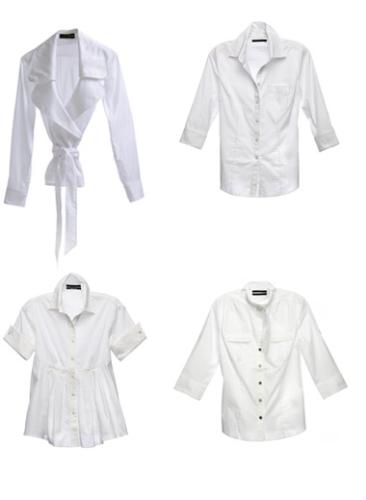 Whites! - Perfectly gorgeous and sexy, right?