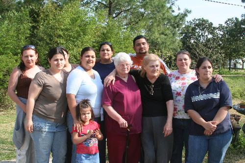 My mom and grand mother and sisters and brother. - March 23,2008, I went to Port Arthur,Tx. to visit my mom and get to see my grandmother whom I haven't seen since early 1982 and didn't know she was still alive.