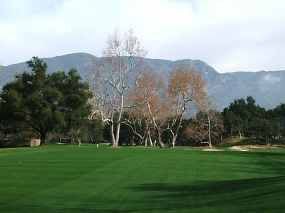 Camarillo, California - The Sisters in the background - the twin mountain range that towers over the valley of Camarillo.