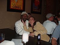 Alisa - This is my boyfriend and I hanging out with friends.
